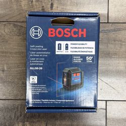 Bosch GLL50-20 50ft Self-Leveling Cross Line Laser 