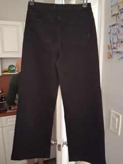 Black Wide-Leg Pants
