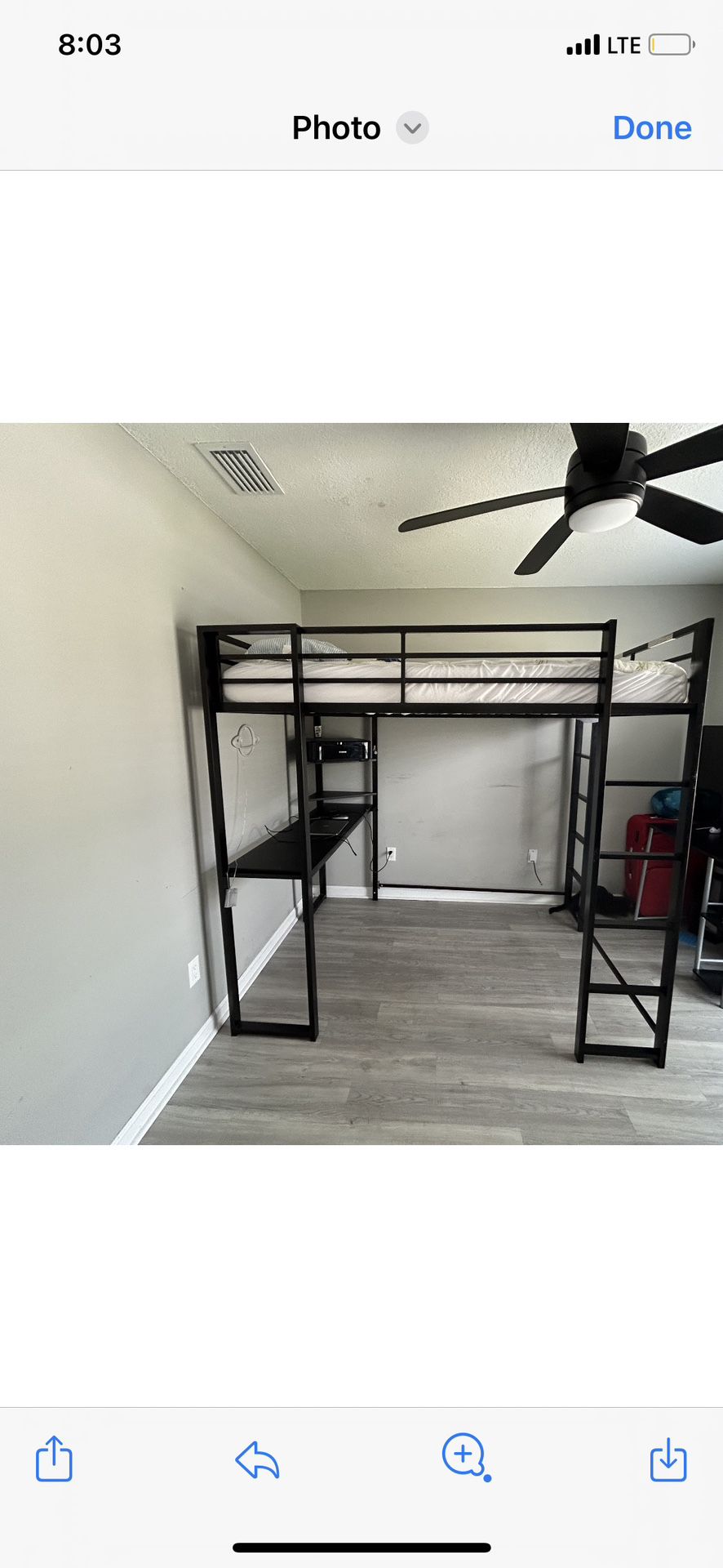 Bunk Bed With Desk Underneath 