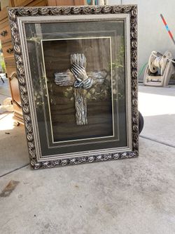 Cross Picture Frame 