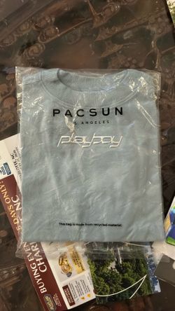 Playboy Women's Blue Crop-top