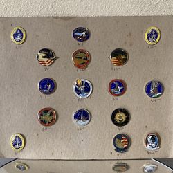 NASA Space Shuttle Pins