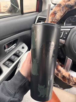 Starbucks 2026 Limited Edition Black Cat Collection Tumbler