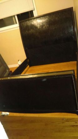 Queen size bed frame