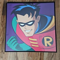 Robin Lithograph Signed 