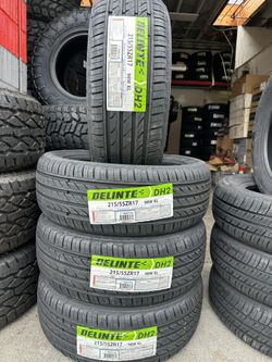 New Tires 215/55R17 Delinte DH2 In Stock For Sale, WE FINANCE
