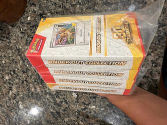 Pokemon 30th Celebration Knockout Box QTY 4