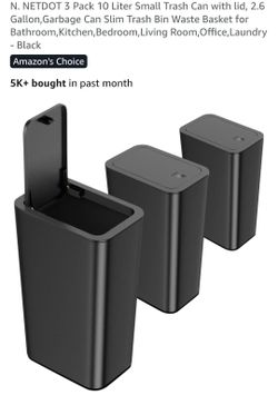 Small Trash  can with lid