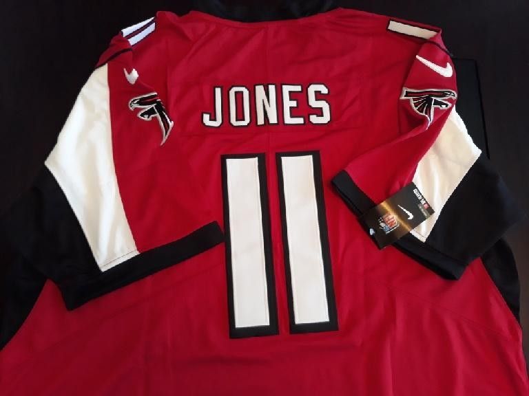 Atlanta Falcons Julio Jones Player Jersey Red, Brand New! NFL Game 3X 3XL $65