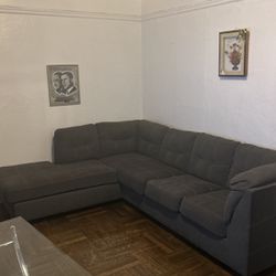 Grey Two Piece Sectional 