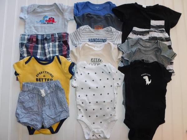 Baby Boys size 3-6 Months Summer Clothes Lot