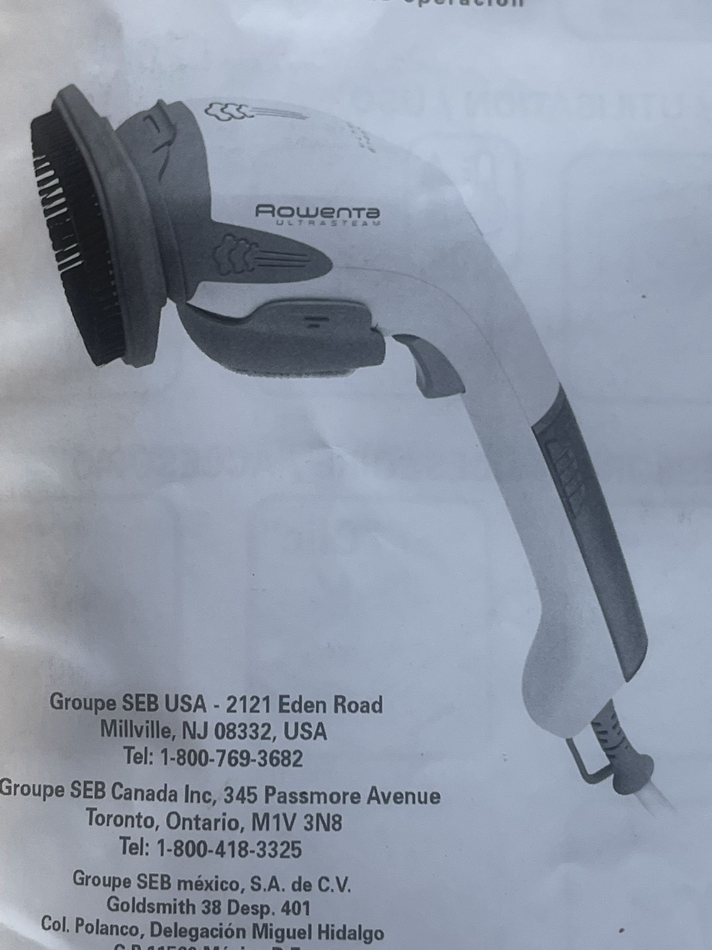 Rowenta Handheld Steamer