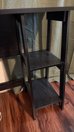 Black desk