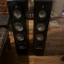 Energy Tower Speakers And Receiver 