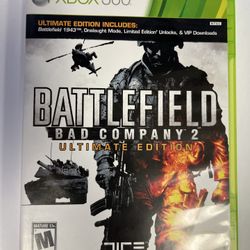 Battlefield: Bad Company 2 -- Ultimate Edition (Microsoft Xbox 360, 2010)