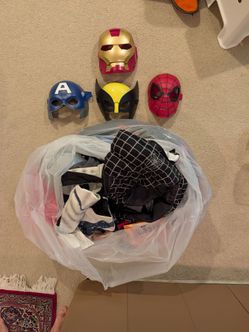 Kids Marvel costumes