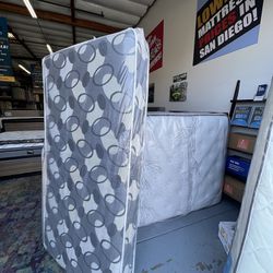 Super Promo Mattress Deal Box Spring Avail If Need Full $110 Twin $85