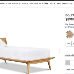 Scandinavian Twin Bed