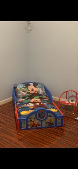 Mickey mouse toddler bed frame