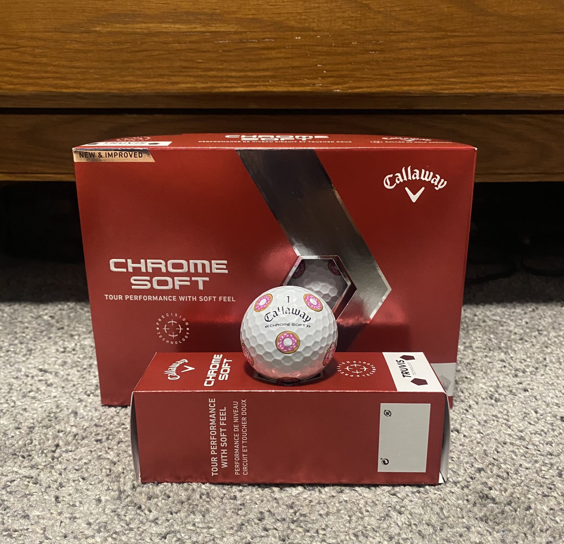 Rare Callaway Truvis Donut Balls (3 Balls)