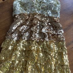 Bebe holiday sequin party dress