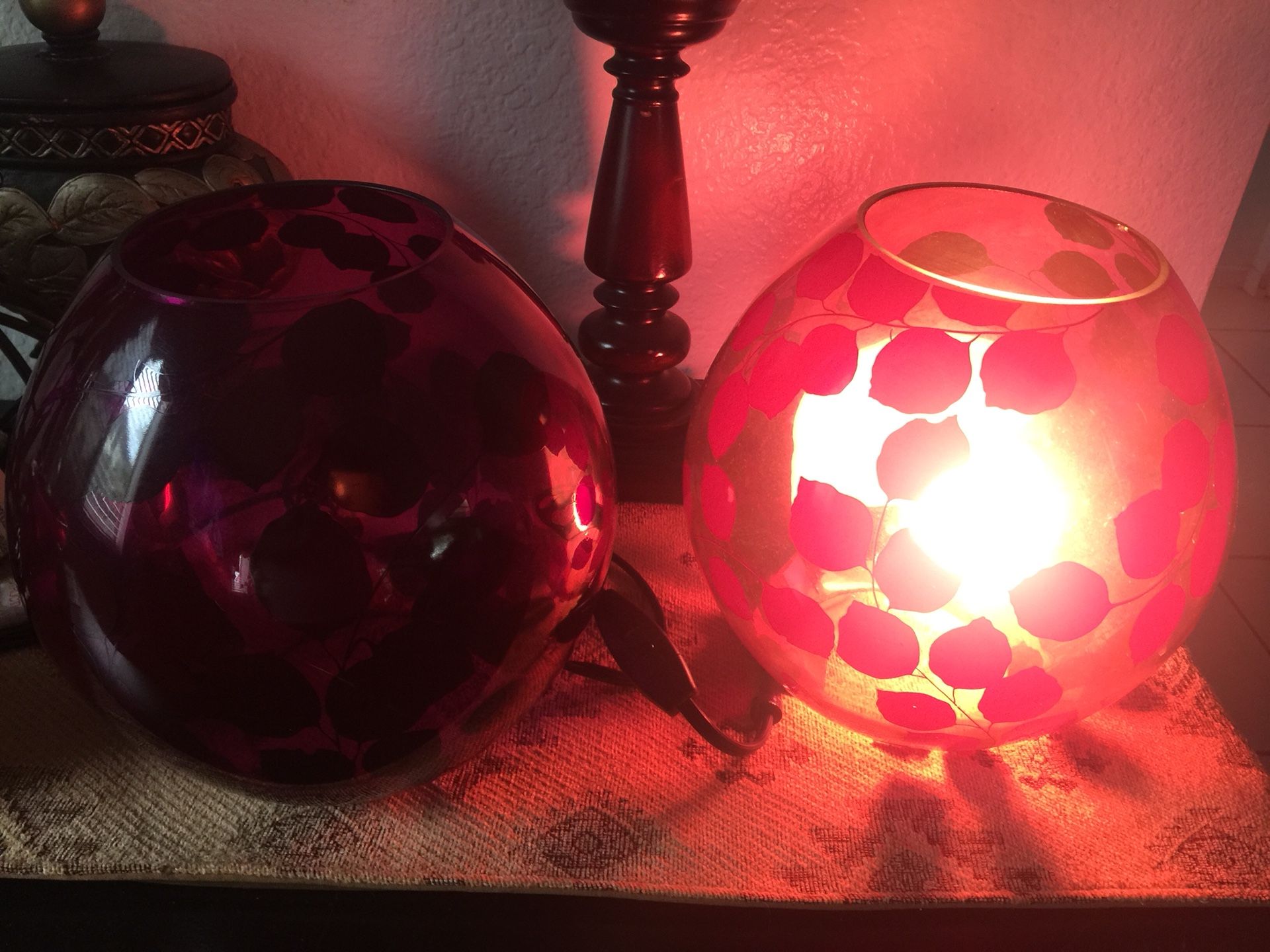 Table lamp set