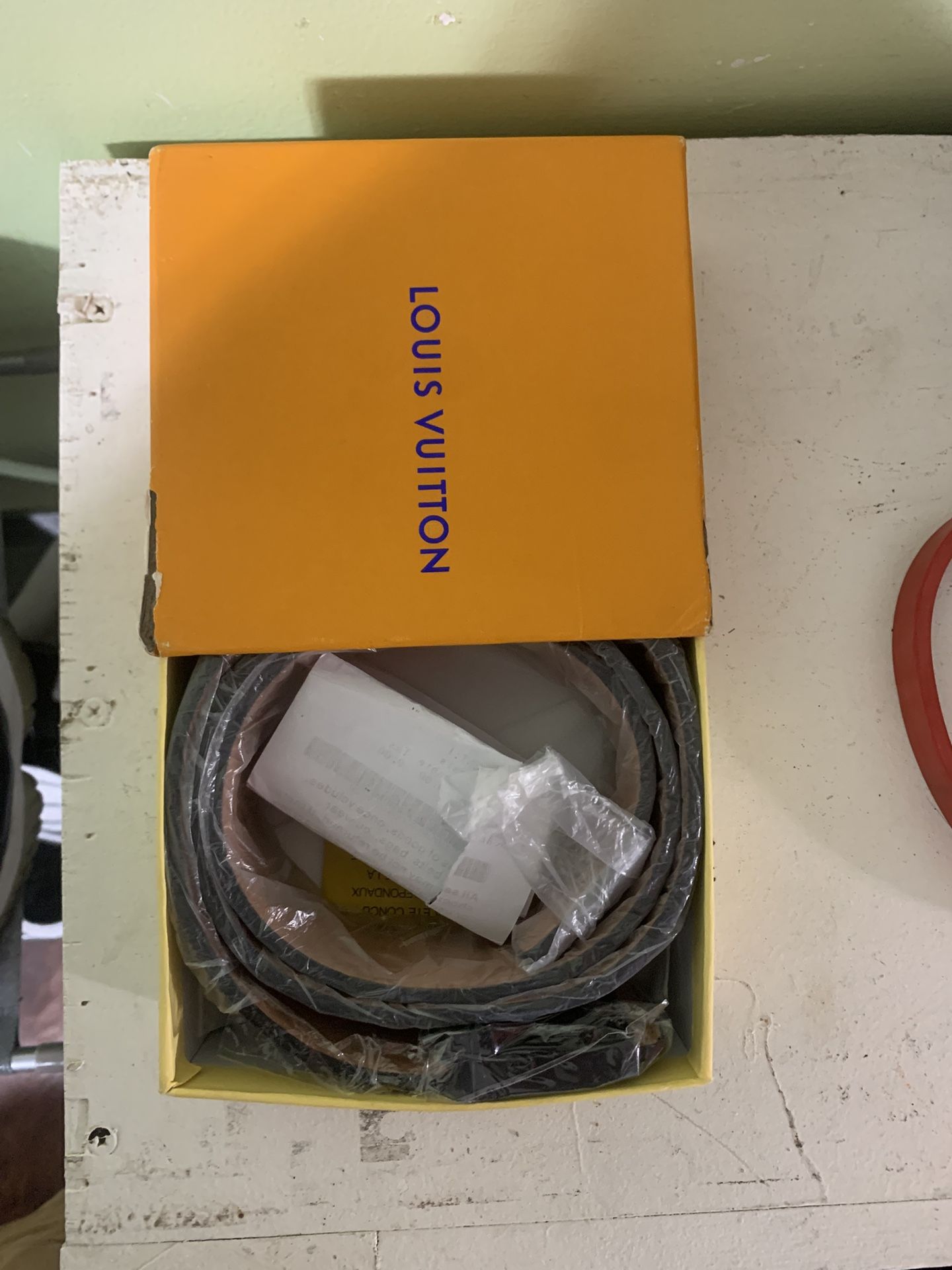 Louis Vuitton Black Belt