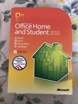 Microsoft office word excel PowerPoint student home school