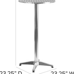 Having A Wedding? Two Outdoor Tables For Decor Or Drinks 