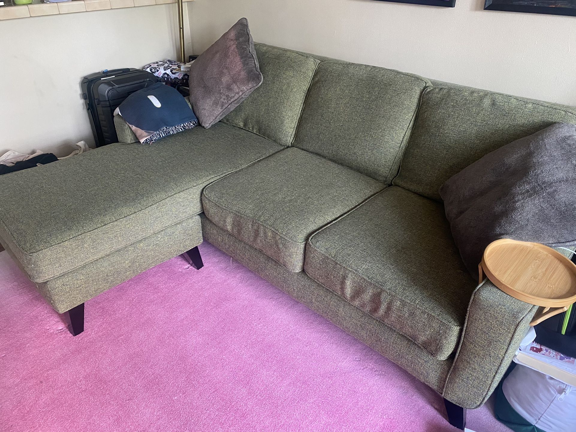 Loveseat With Chaise