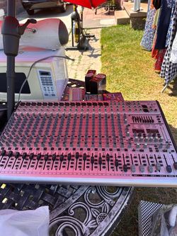 Large 20-Channel Audio Mixing Console