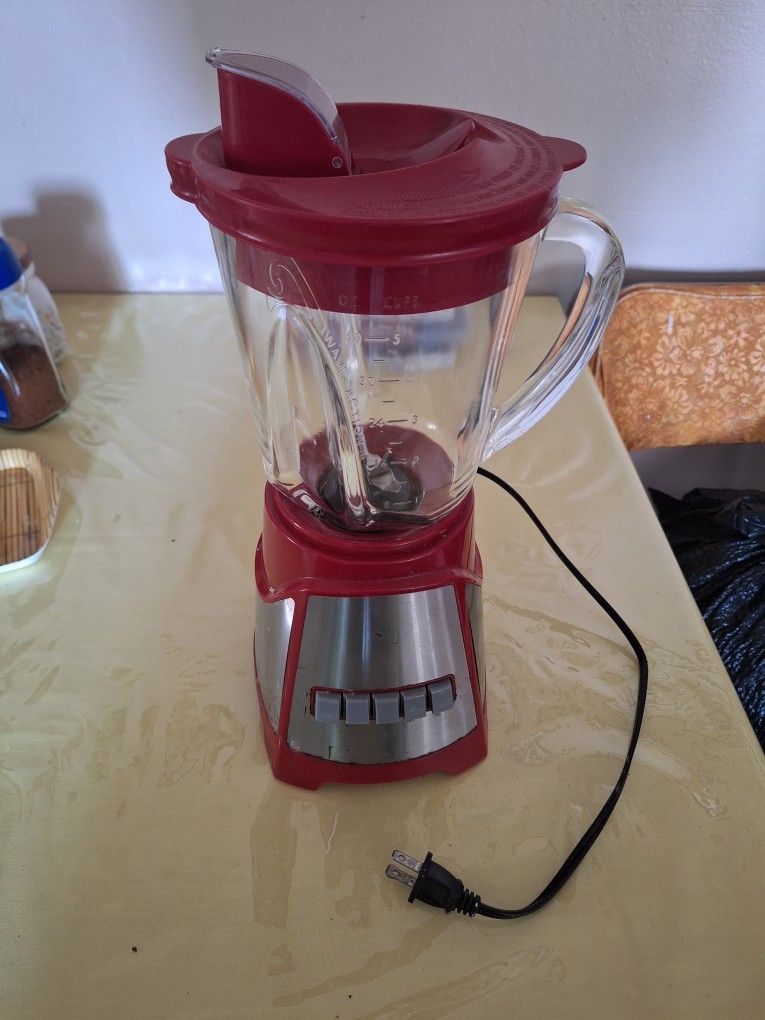 Licuadora Con Vaso De Vidrio $15.