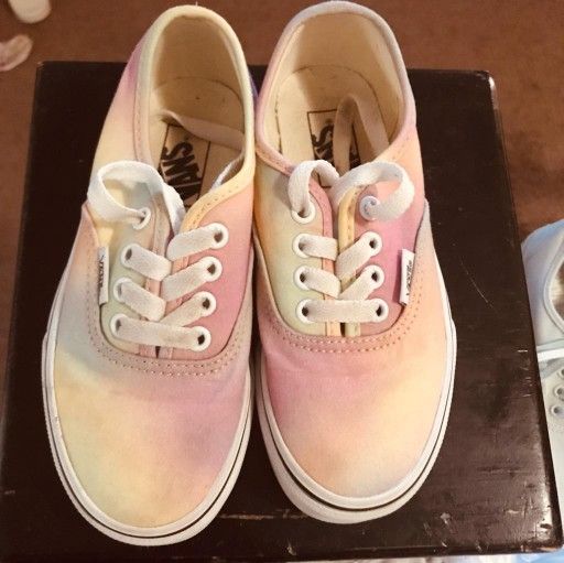 Vans Size 12.5 Kids Rainbow