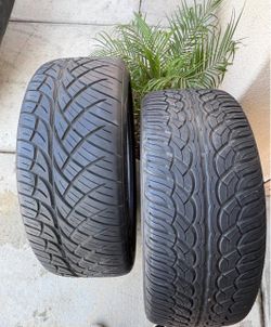 Set of 2 Used Car Tires