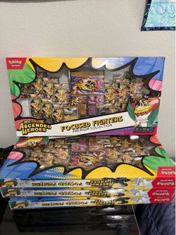 Ascended heroes focused fighters premium collection