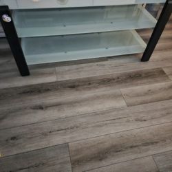 Glass TV Stand