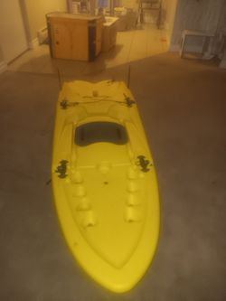 Origami Paddler Kayak Yellow