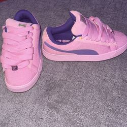Puma ninja turtles pink size 9