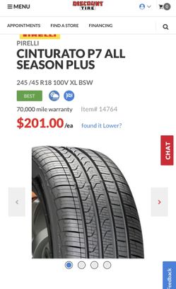 3 USED RUN FLAT TIRES