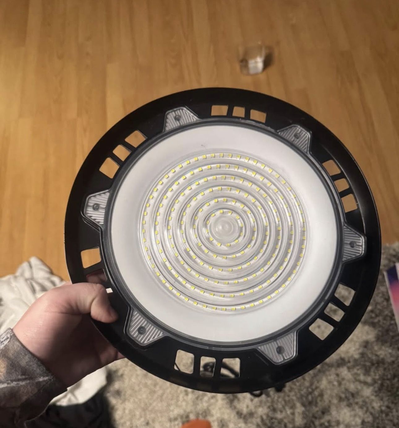 HYPERLITE UFO LED High Bay Light 200w LED High Bay Light 28000lm LED Shop Light with 5000k with us Plug High Bay Lights