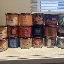 Bath & Bodywork’s 3Wic Candles