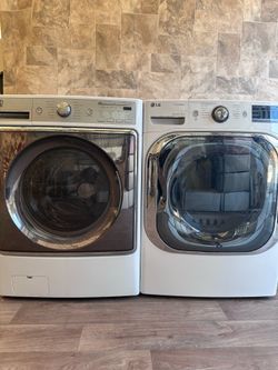 Mega capacity set gas Laundry