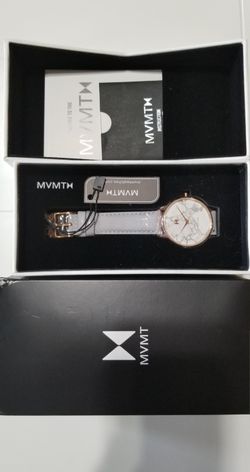 MVMT BOULEVARD Women’s 38mm Beverly Marble Brand New In Box 