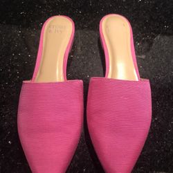 Pink Crown & Ivy Flats, Size 7.5