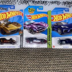 Sth Corvette Hotwheels 