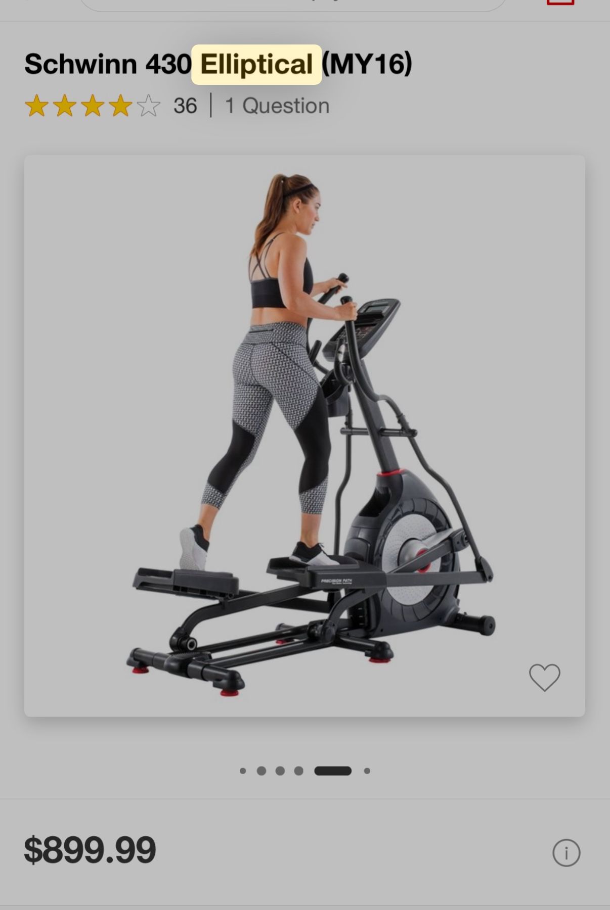 Scwinn Elliptical