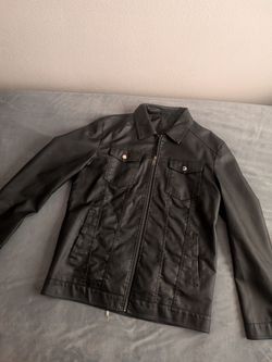 Men's Black Jacket – Size L – Like New
