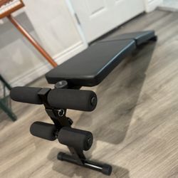 Adjustable Sit-Up Weight Bench