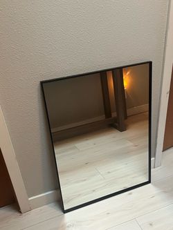Black Framed Mirror or Picture Frame
