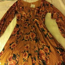Womens "Free People", dress, tunic, multi color size 6